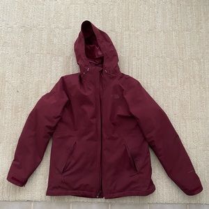 North Face Women’s Maroon Large Winter Jacket